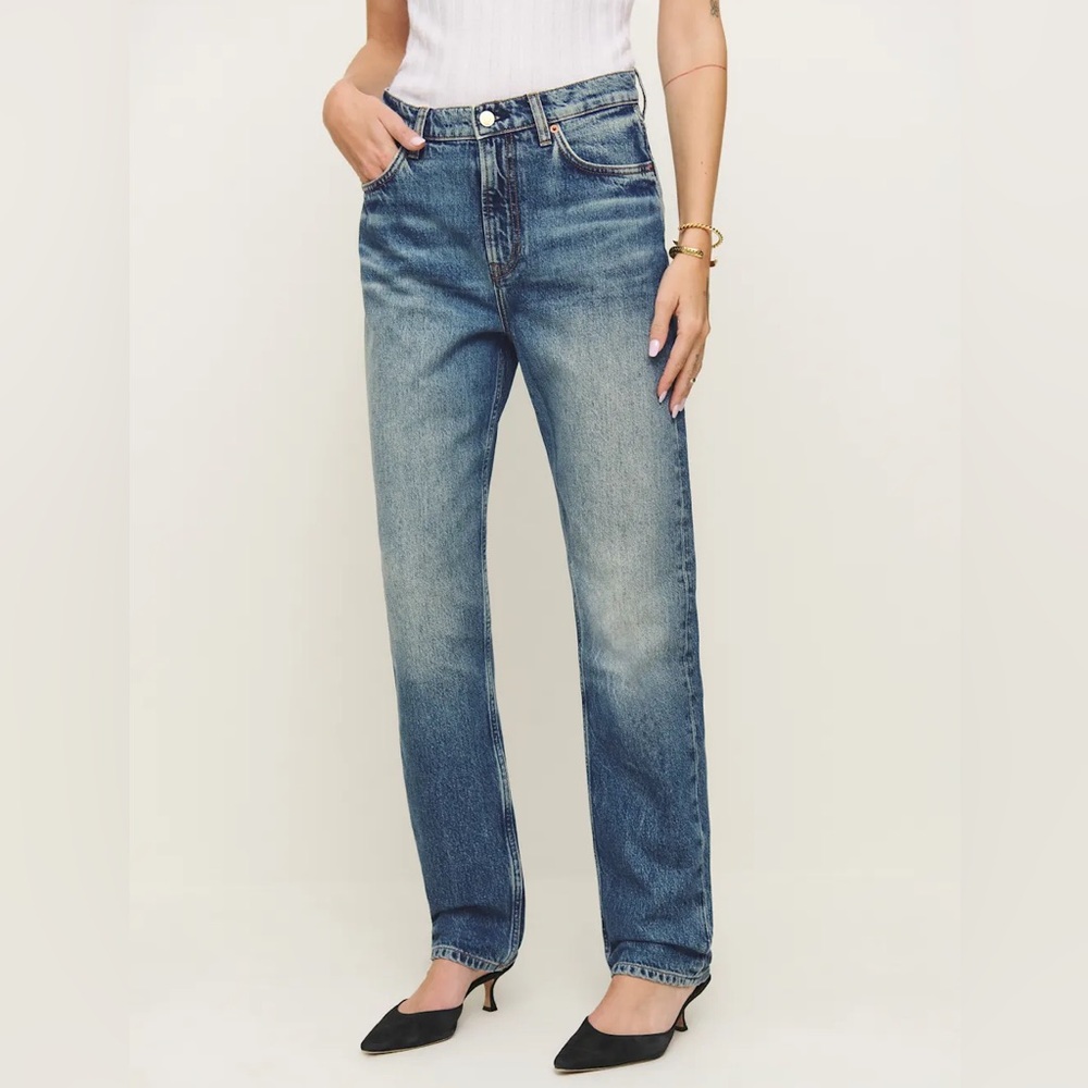 Bobbi Mid Rise Boyfriend Jeans